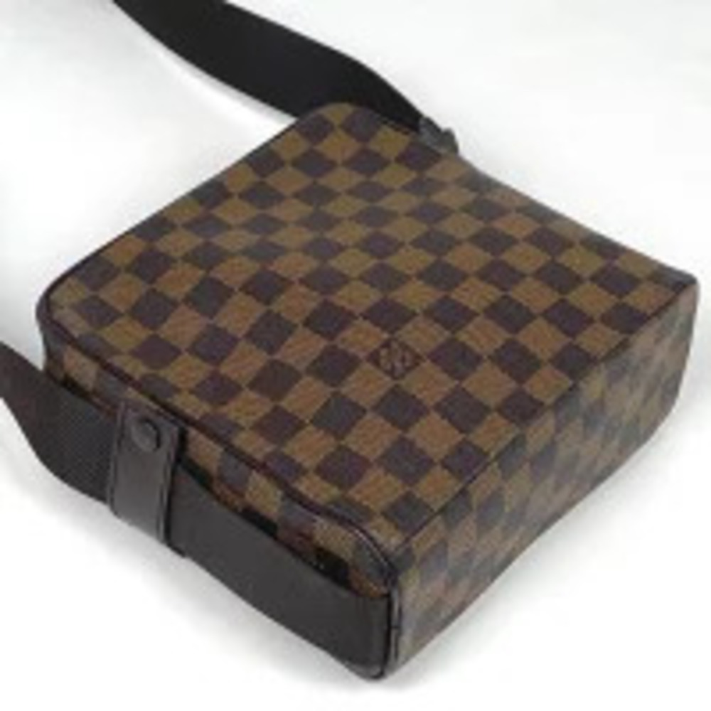 Louis Vuitton Damier Shoulder Brown Bag Olaf Brown